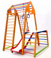 Дитячий спортивний комплекс SportBaby BambinoWood Plus 1-1